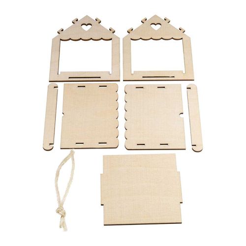 Fuglehus af trae - Billede 4